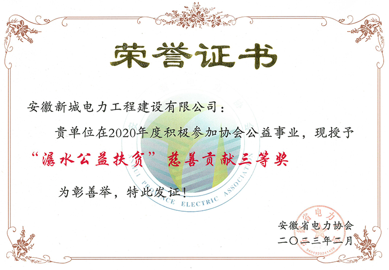 潺水公益扶贫（电力协会23.02）